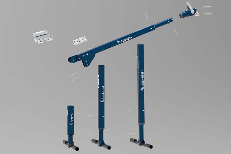 Pole Hoist with support options