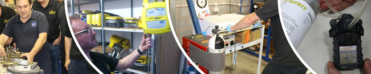 Examples of equipment being serviced by Ash Safety