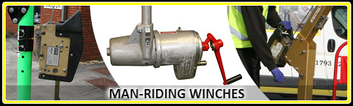 Man Riding Winches