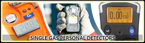 Single Gas Personal Detectors