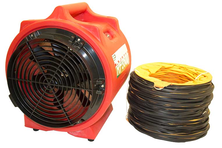 RF3500 Air Mover with trunking