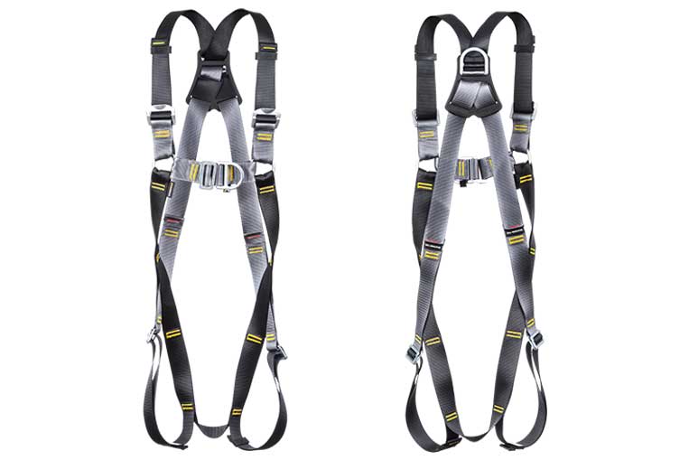 RGH2 BigGuy Twin Point Harness front and back views