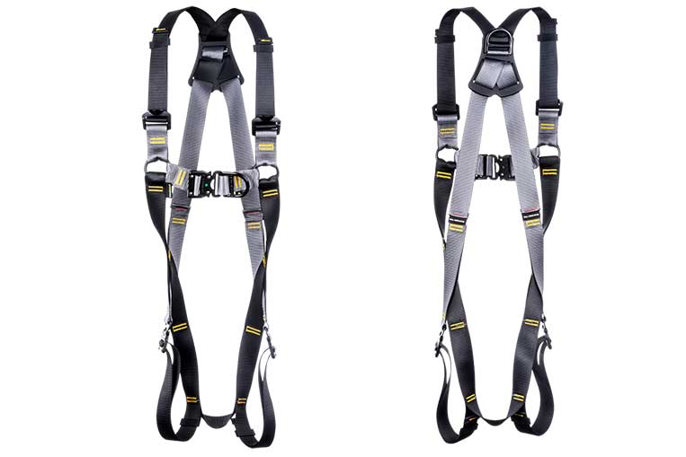 RGH2 Fast Fit Twin Point Harness front and back views