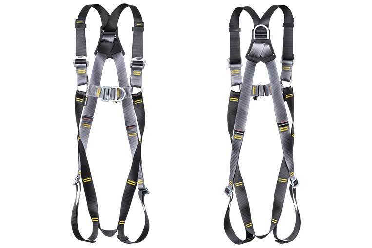 RGH2 Twin Point Harness front and back views